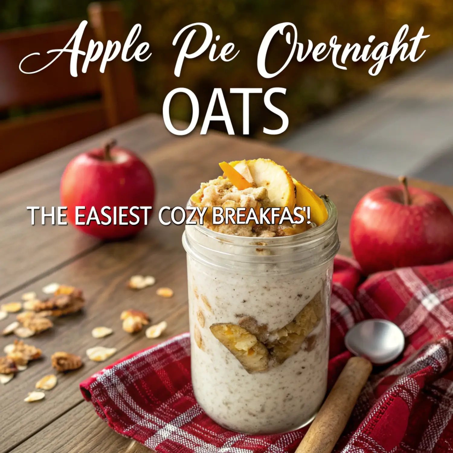 Apple Pie Overnight Oats – The Easy Homemade Breakfast You’ll Crave